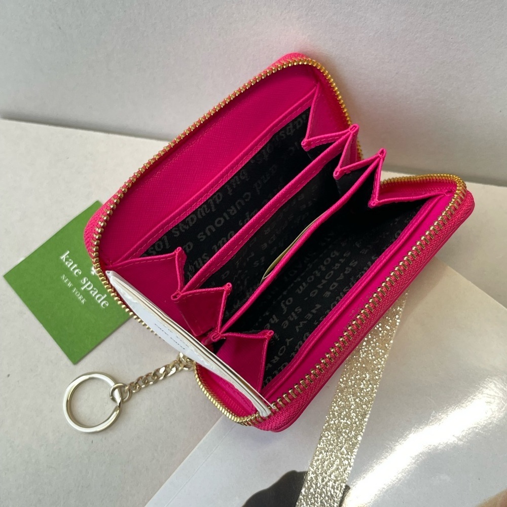(new+tag) Kate Spade ♠️ (rare) retail store card case /key chain wallet - Picture 3 of 9
